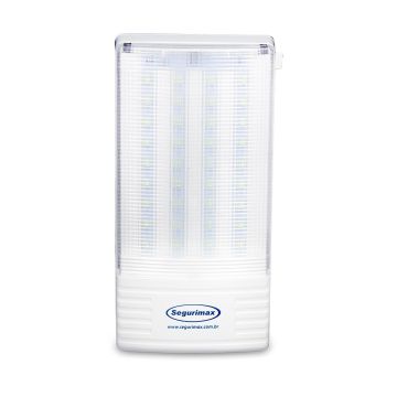 Luminária de emergência autônoma LED 300 lúmens
