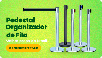 Pedestais Organizadores de Fila
