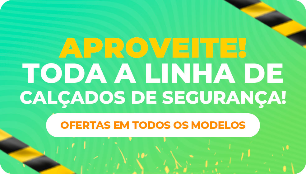 Linha de calçados de segurança